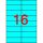 Etikett, 105x37 mm, színes, APLI, kék, 320 etikett/csomag