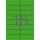 Etikett, 105x37 mm, színes, APLI, zöld, 320 etikett/csomag