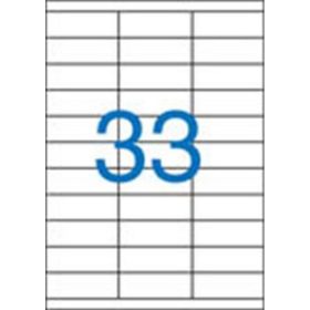   Etikett, univerzális, 70x25,4 mm, VICTORIA PAPER, 3300 etikett/csomag