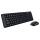 Egér- és billentyűzet készlet, vezeték nélküli, USB, HUN, LOGITECH "MK220", fekete