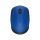 Egér, vezeték nélküli, optikai, közepes méret, USB, LOGITECH "M171", kék