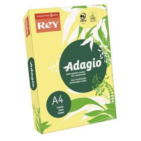   Másolópapír, színes, A4, 80 g, REY "Adagio", neon banán