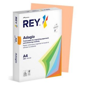   Másolópapír, színes, A4, 80 g, REY "Adagio", pasztell lazac