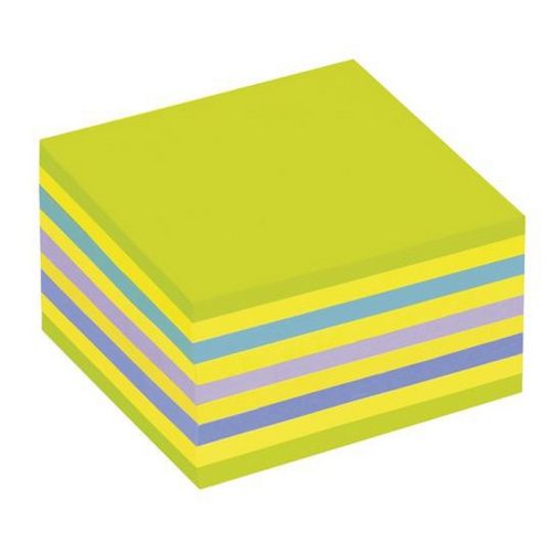 Öntapadó jegyzettömb, 76x76 mm, 450 lap, 3M POSTIT, lollipop zöld