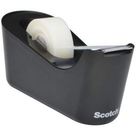   Ragasztószalag-adagoló, asztali, feltöltött, 3M SCOTCH "C18", fekete