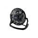 Asztali ventilátor, USB, 10 cm, HOME, fekete