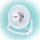 Asztali ventilátor, USB, 10 cm, HOME, fehér