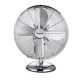 Asztali ventilátor, 30 cm, 45 W, TECHWOOD, króm