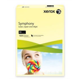   Másolópapír, színes, A4, 80 g, XEROX "Symphony", világossárga (pasztell)