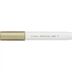 Dekormarker, 1 mm, PILOT "Pintor F", arany