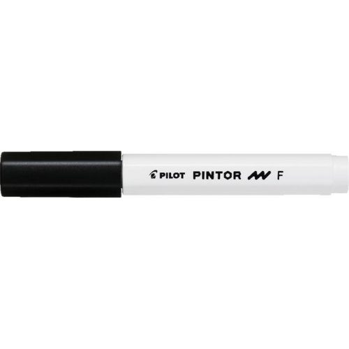Dekormarker, 1 mm, PILOT "Pintor F", fekete