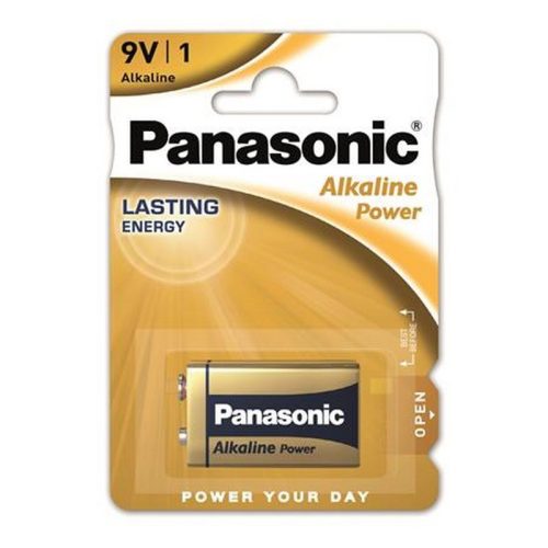 Elem, 9V, 1 db, PANASONIC "Alkaline power"