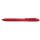 Zseléstoll, 0,35 mm, nyomógombos, PENTEL "EnerGelX BL107", piros