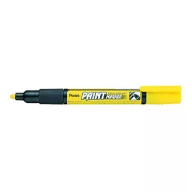 Lakkmarker, 2 mm, kúpos, PENTEL "MMP20", sárga