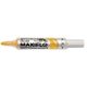 Táblamarker, 2,5 mm, kúpos, PENTEL "Maxiflo MWL5M", sárga