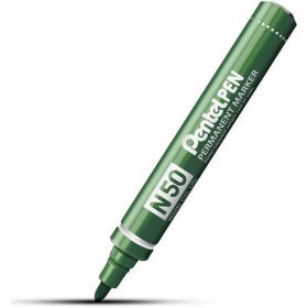   Alkoholos marker, 2 mm, kúpos, PENTEL "N50", zöld