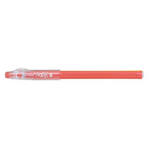 Rollertoll, 0,35 mm, kupakos, PILOT "Frixion Ball Stick", korall pink