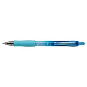   Zseléstoll, 0,32 mm, nyomógombos, PILOT "G-2 Blue Bubble", kék