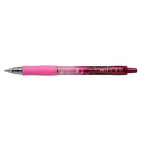   Zseléstoll, 0,32 mm, nyomógombos, PILOT "G-2 Pink Bubble", kék