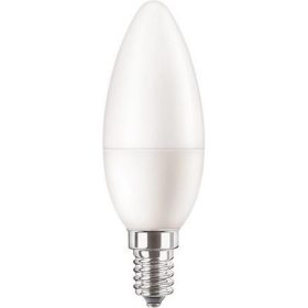   LED izzó, E14, gyertya, B35, 5W, 470lm, 2700K, PHILIPS "CorePro"