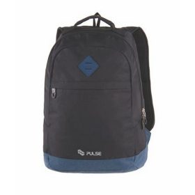  Hátizsák, notebook tartóval, PULSE "Bicolor", fekete-kék