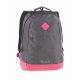 Hátizsák, notebook tartóval, PULSE "Bicolor", szürke-pink