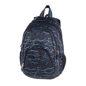   Hátizsák, 2in1, notebook tartóval és audió csatlakozóval, PULSE "Teens Blue Lava"