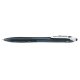 Golyóstoll, 0,21 mm, nyomógombos, PILOT "Rexgrip EF", fekete