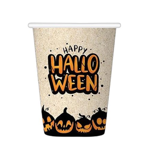 Pohár, papír, 210 ml, "Halloween"