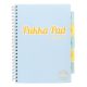 Spirálfüzet, A4, vonalas, 100 lap, PUKKA PAD "Pastel project book", vegyes szín