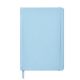 Jegyzetfüzet, A5, puhafedeles, PUKKA PAD "Sky Blue", vegyes minta