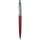 Golyóstoll, 0,8 mm, nyomógombos, piros tolltest, PAX, kék