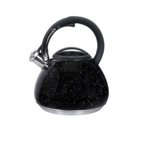   Vízforraló kanna, sípoló funkció, 2,7 liter, RESTO "Lyra 90604", fekete