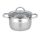 Főzőedény / lábas, fedővel, 20 cm, 3,6 liter, RESTO "Rigel 92104"