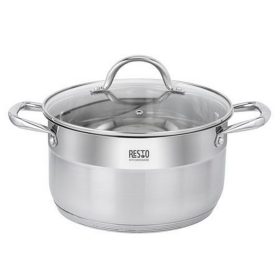   Főzőedény / lábas, fedővel, 24 cm, 6,2 liter, RESTO "Rigel 92105"