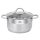 Főzőedény / lábas, fedővel, 24 cm, 6,2 liter, RESTO "Rigel 92105"