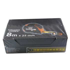 Mérőszalag, 8 m x 25 mm, mágneses, FISCHER DAREX