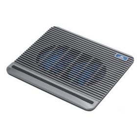   Notebook állvány, hűtőventilátorral, 15,6", RIVACASE "5555", ezüst