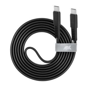   USB kábel, USB-C - USB-C, 1,2 m, RIVACASE "PS6005", fekete
