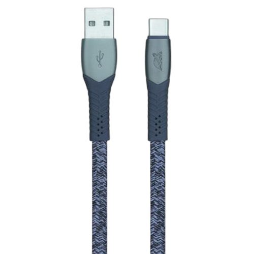 USB kábel, USB - USB-C, 1,2 m, RIVACASE "PS6102", szürke