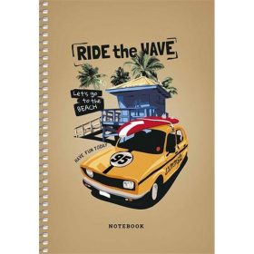   Spirálfüzet, A5, sima, 96 lap, SHKOLYARYK "Student", vegyes