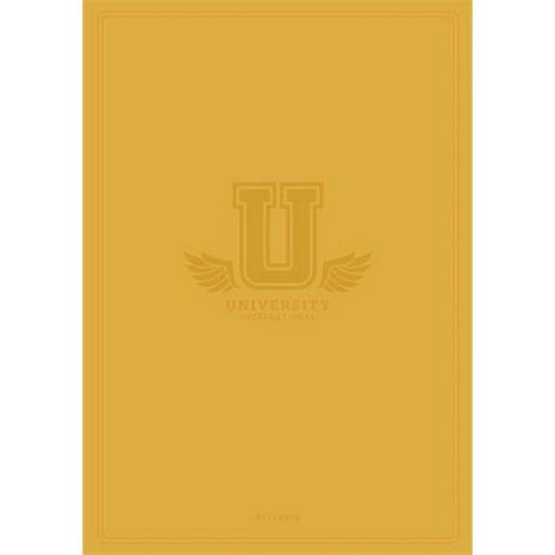 Füzet, tűzött, A4, kockás, 60 lap, SHKOLYARYK "University International", vegyes