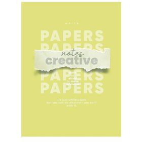   Füzet, tűzött, A4, kockás, 80 lap, SHKOLYARYK "Notes Creative", vegyes