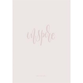   Jegyzetfüzet, A4, vonalas, 80 lap, keményfedeles, SHKOLYARYK, "Inspiration", vegyes