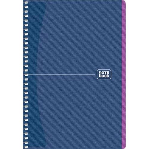 Spirálfüzet, A5, kockás, 80 lap, SHKOLYARYK "Notebook", vegyes