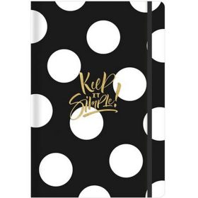   Jegyzetfüzet, A5, vonalas, sima, pontrácsos, 96 lap, keményfedeles, SHKOLYARYK "find Inspi...