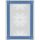 Előnyomott papír, A4, 185 g, SIGEL "Oklevél", kék