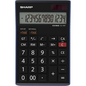   Számológép, asztali, 14 számjegy, SHARP "EL-145TBL"