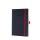Jegyzetfüzet, exkluzív, A5, kockás, 97 lap, keményfedeles, SIGEL "Conceptum Red Edition", ...