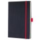 Jegyzetfüzet, exkluzív, A5, vonalas, 97 lap, keményfedeles, SIGEL "Conceptum Red Edition",...